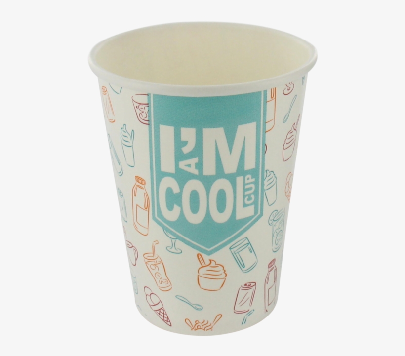 I'm Concept, I'm A Cool Cup, 10oz, - Pots A Glace En Carton 200ml, transparent png download
