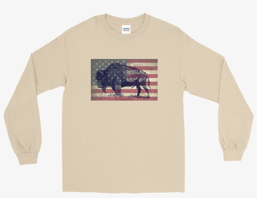 Unisex Buffalo Flag Longsleeve Tee - Murder Muscle - Lift Or Die Long Sleeve, transparent png download