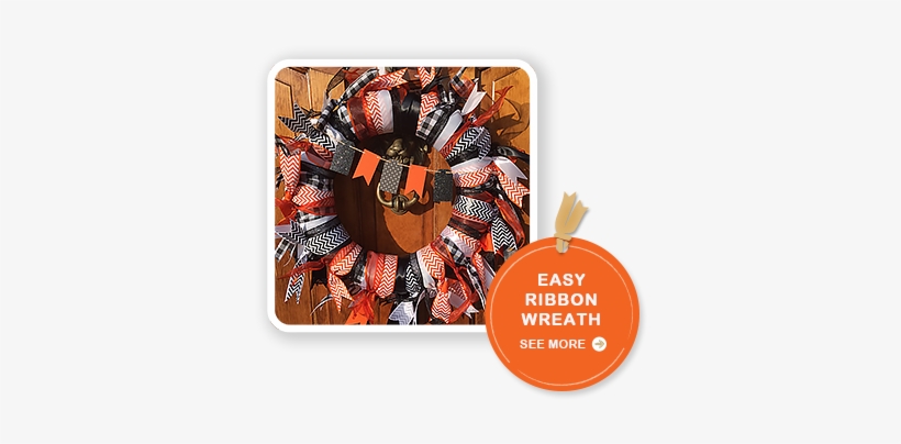 Headband Easy Ribbon Wreath - Ribbon, transparent png download