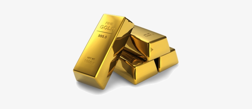 Gold Bars Png - Gold Bullion, transparent png download