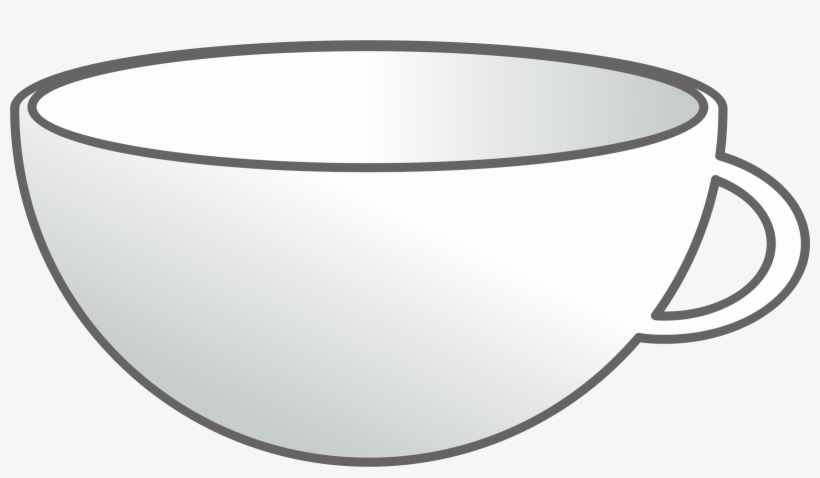 Clipart Tea Cup - Flying Saucer Clip Art, transparent png download