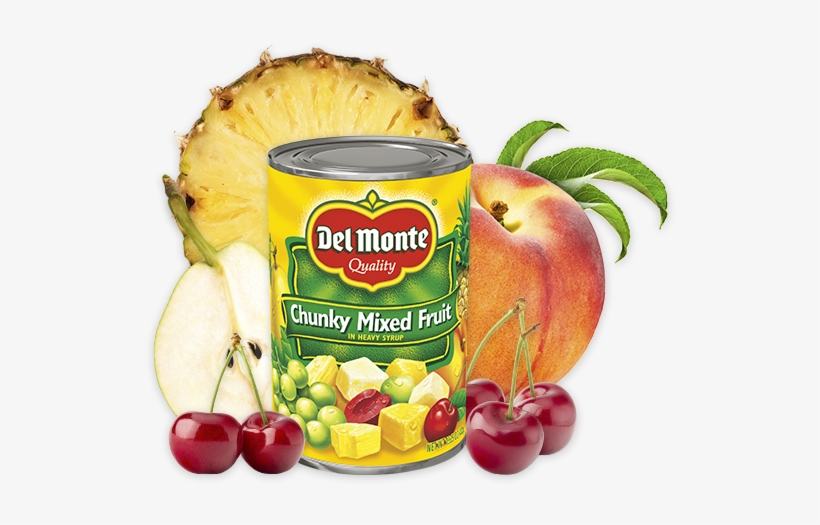Del Monte Crushed Pineapple In Heavy Syrup 20 Oz. Can, transparent png download