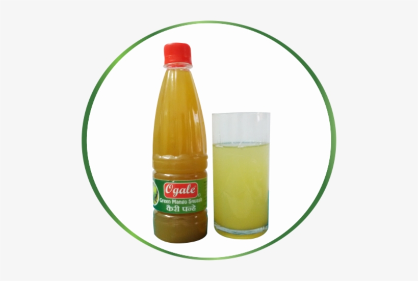 Green Mango Squash - Orange Drink, transparent png download