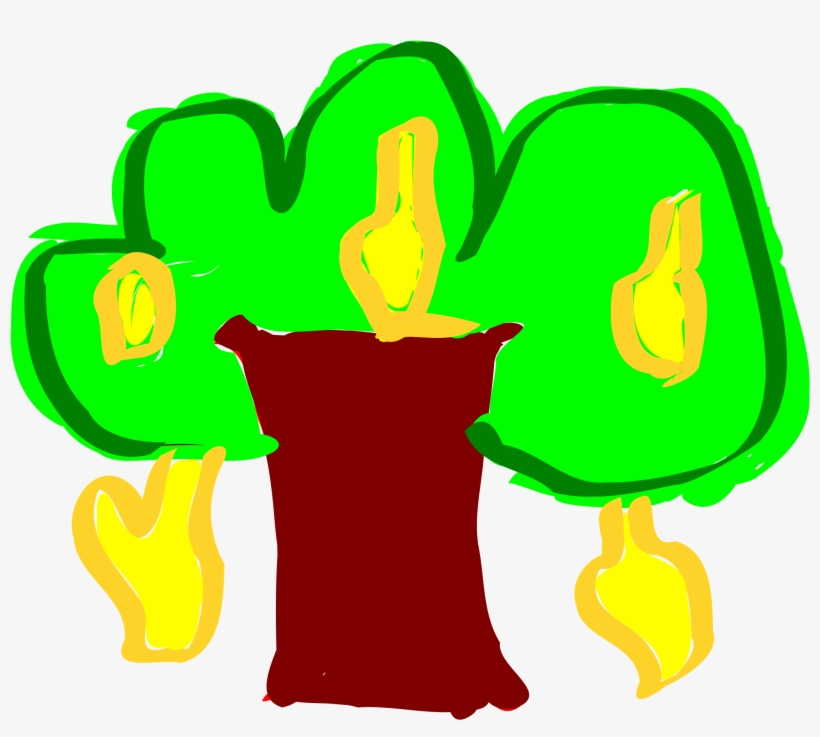 Cartoony Big Image Png - Mango Tree Clipart, transparent png download