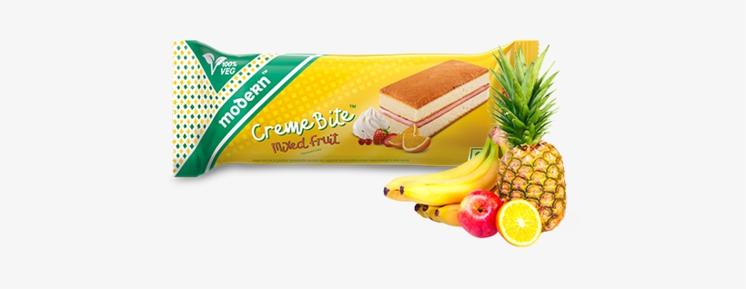 Mixed Fruit Creme Bite - Fruits Png, transparent png download