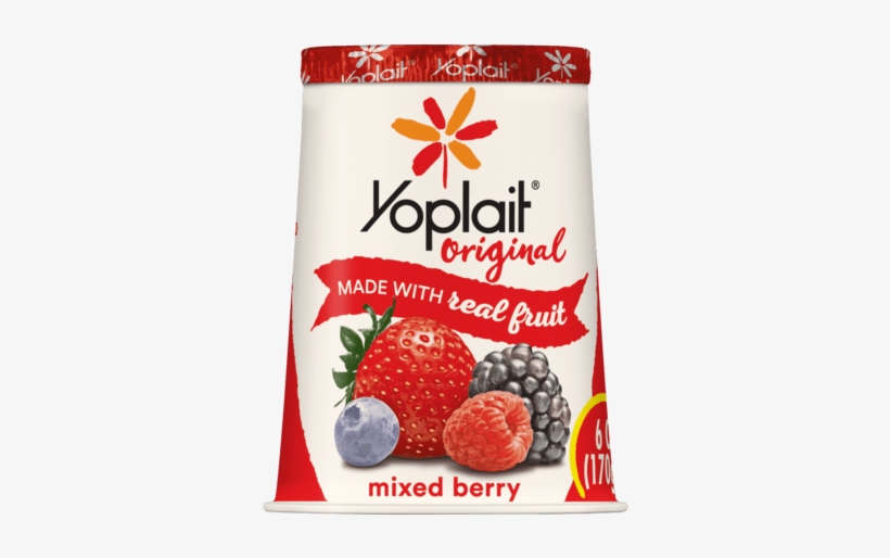 Yoplait Peach Yogurt, transparent png download