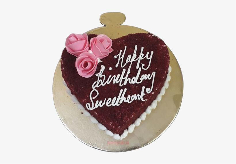 It Could Be Any Happy Occasion For Your Loved One, - Red Heart Shape Cake, transparent png download