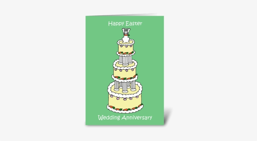 Easter Wedding Anniversary Greeting Card - Anniversary, transparent png download