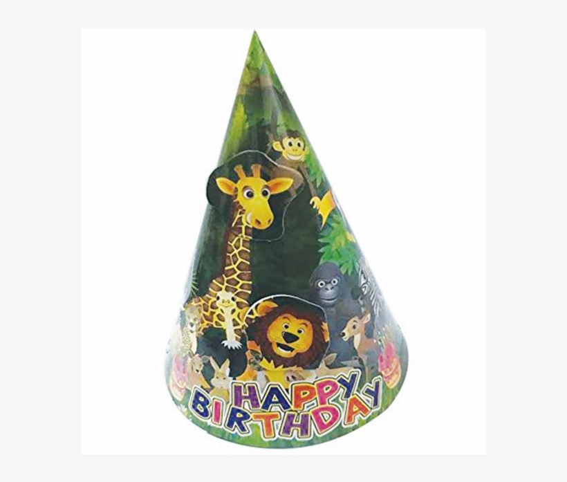 Jungle Birthday Cap-set Of 10 - Birthday, transparent png download