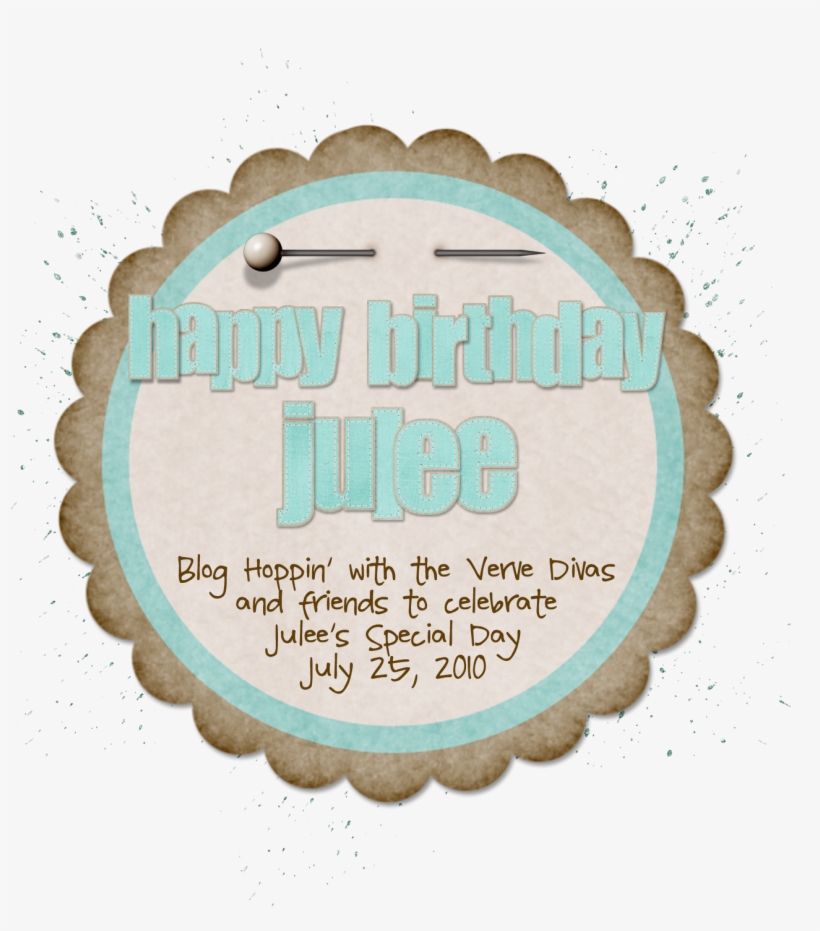 Happy Birthday, Dear Julee - Vector Graphics, transparent png download