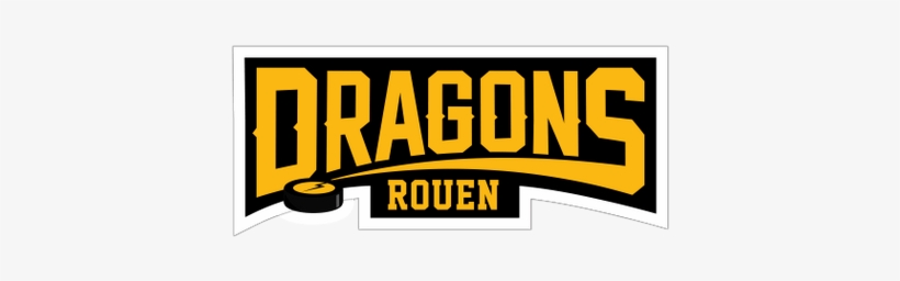 Dragons De Rouen Texte Logo - Dragons De Rouen, transparent png download