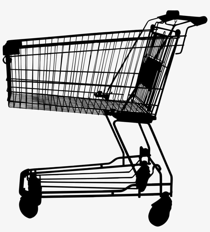 Big Image - Shopping Cart, transparent png download