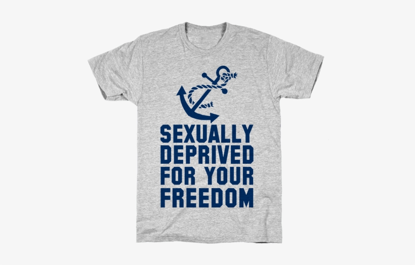 Sexually Deprived For Your Freedom Mens T Shirt - Bisexual Shirt, transparent png download