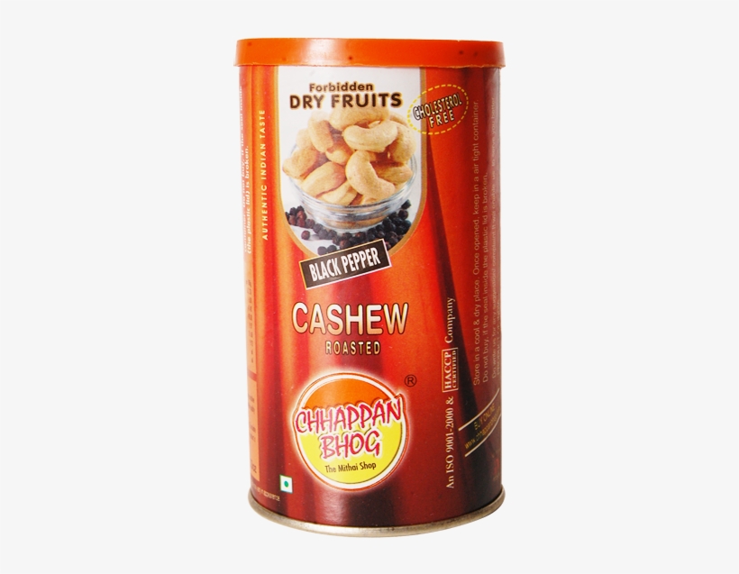 Black Pepper Kaju Can - Chappan Bhog, transparent png download