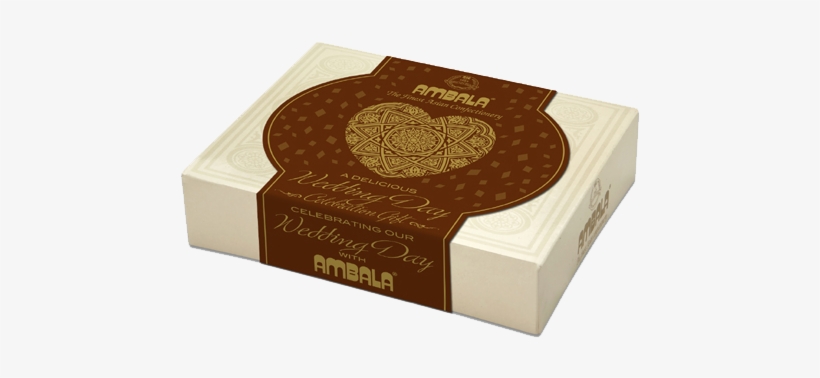 Personalised Wedding Day 550g Gift Box - Chocolate, transparent png download