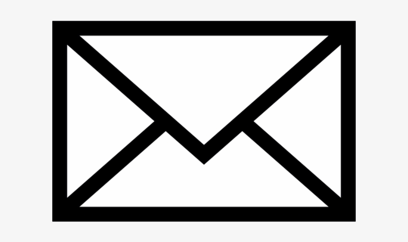 Let's Work Together - White Envelope Icon Png, transparent png download