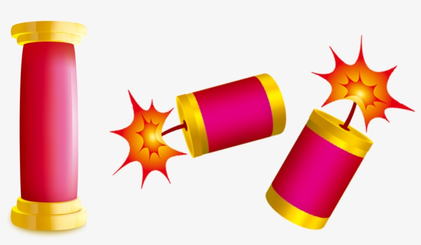 Diwali Firecrackers Png Clipart Background, transparent png download
