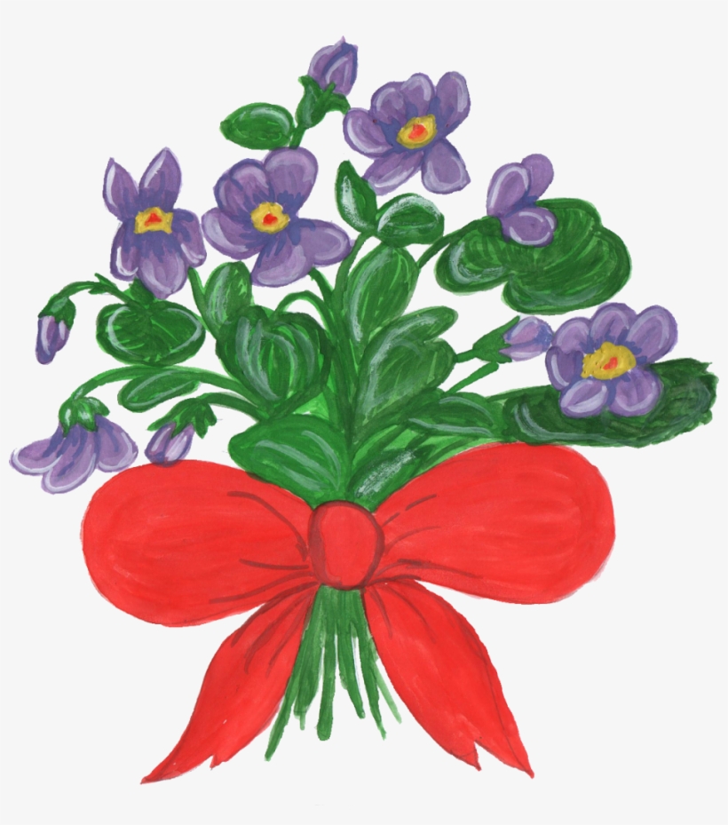 Flower Bouquet Clipart - Portable Network Graphics, transparent png download