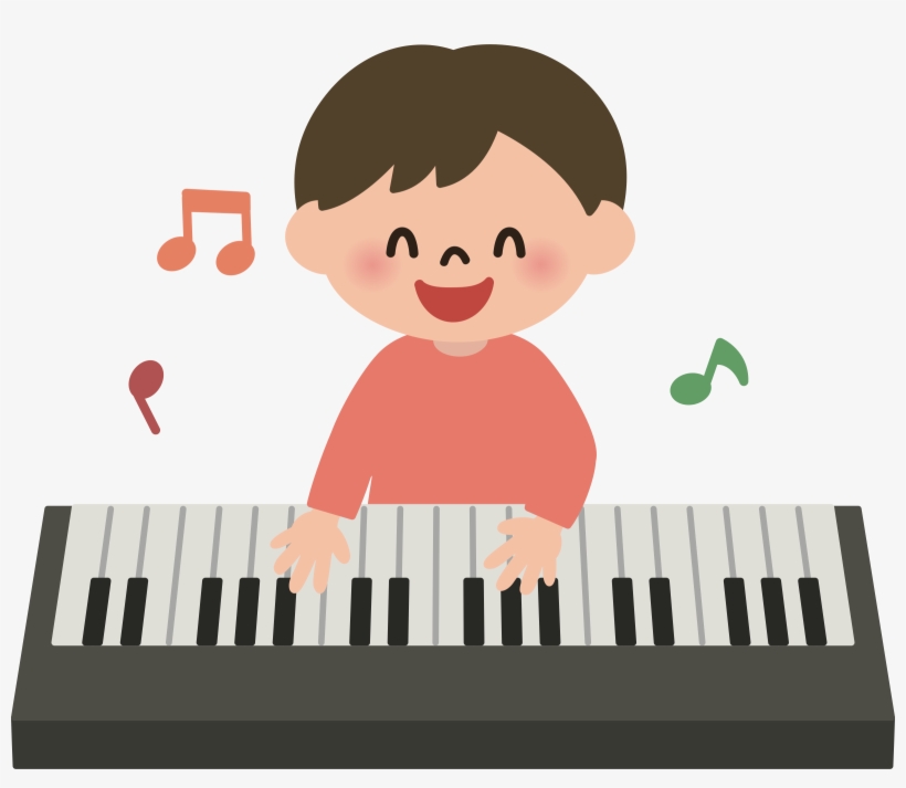 Big Image - Playing Keyboard Picture Clipart, transparent png download