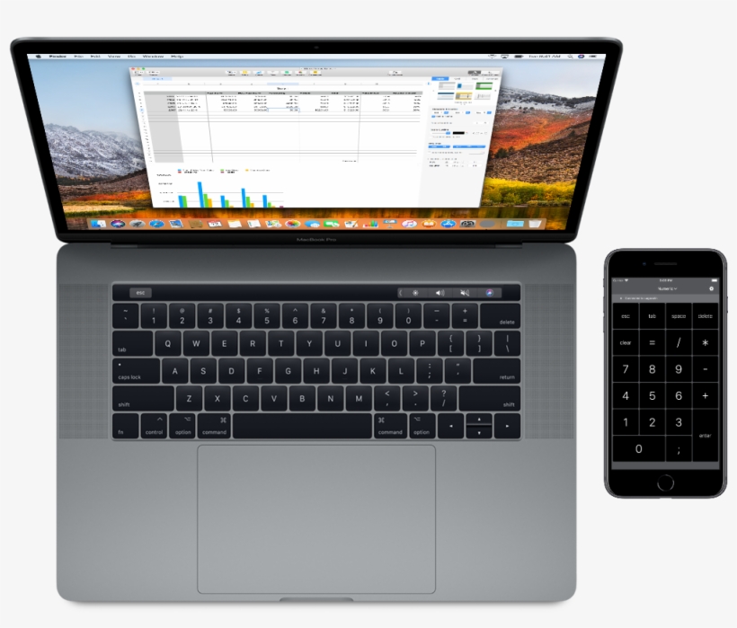 Extend Your Computer's Keyboard Without Clogging Your - Macbook Pro 2018, transparent png download