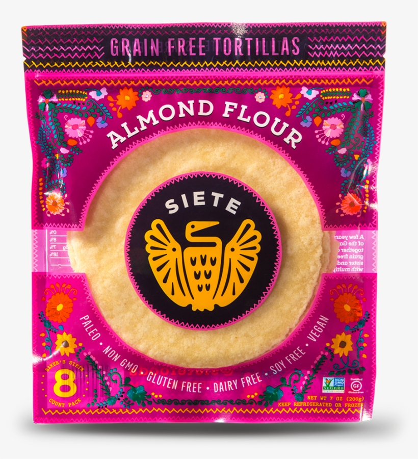 Siete Almond Flour Tortillas, transparent png download