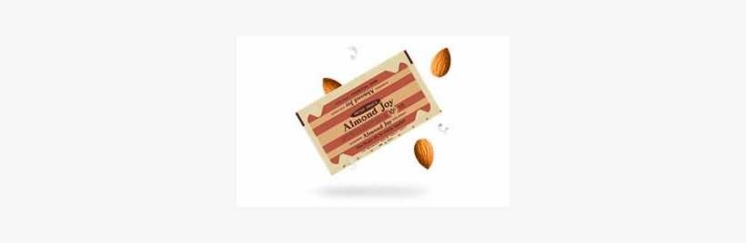 1948 Almond Joy Candy Bar Wrapper And Almond - Almond Joy, transparent png download