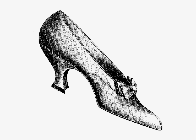 Digital Stamp Design - Shoe, transparent png download