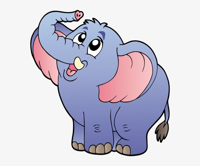 Cartoon Picture Of A Elephant, transparent png download