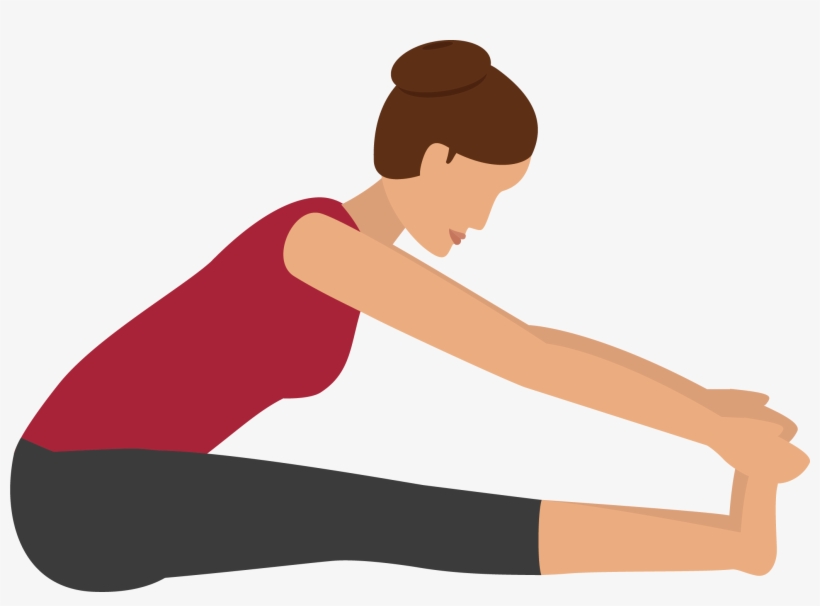 Yoga Paschimottanasana - Paschimottanasana Icon Png, transparent png download