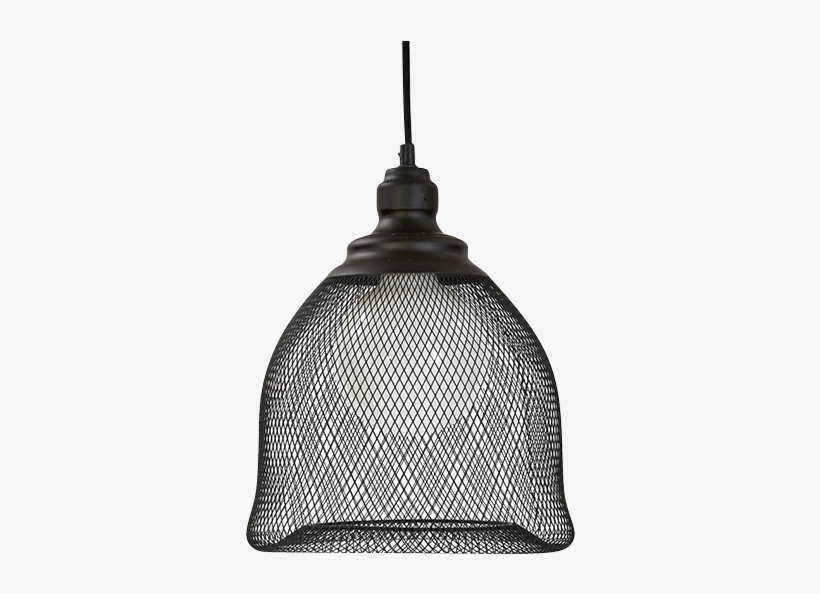 Malla Black Mesh Pendant Light, transparent png download