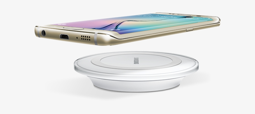 Samsung Galaxy S6 Edge- Wireless Charger - Chargers Samsung In Png, transparent png download