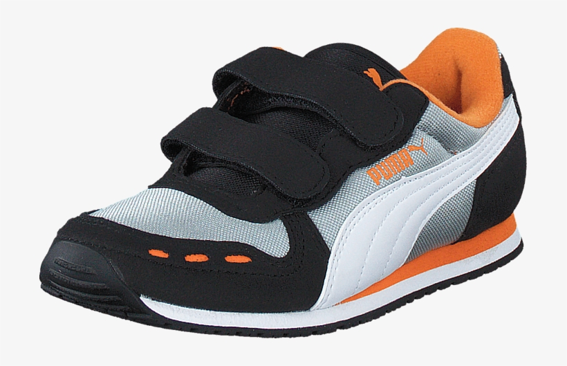 Puma Cabana Racer Mesh V Kids Limestone Gray White - Shoe, transparent png download