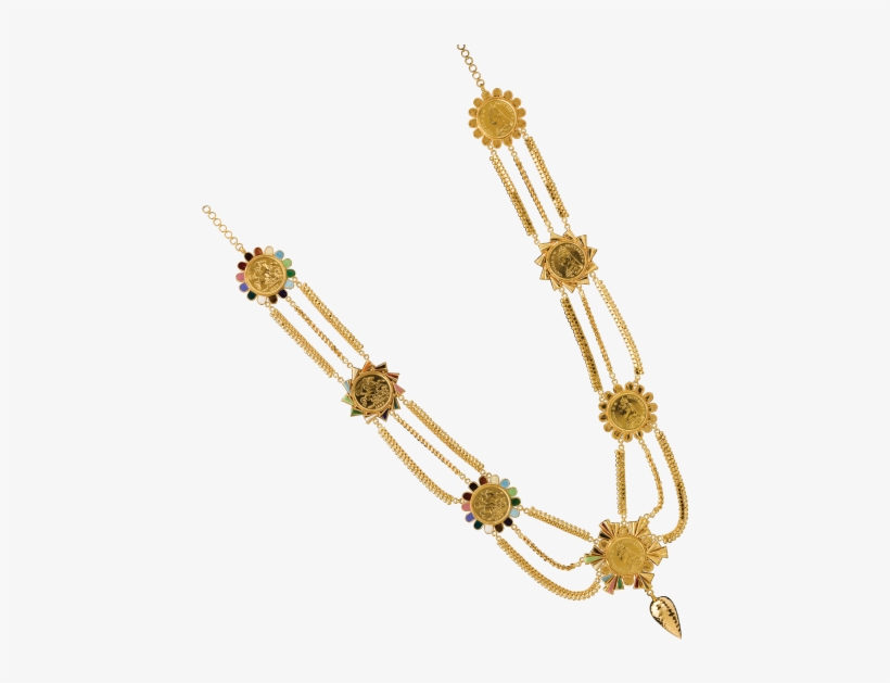 Guinea Sonar Chand Mala - Necklace, transparent png download