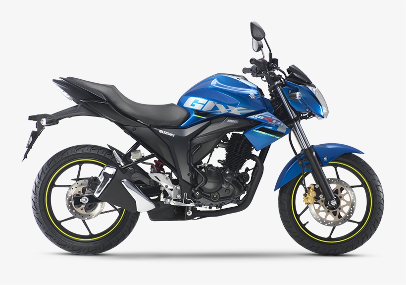 Tvs Apache Rtr - Suzuki Gixxer 2017 Blue, transparent png download