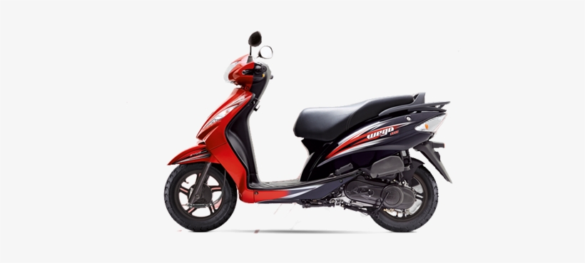Tvs Wego Dual Tone Red - Honda Grazia Price On Road, transparent png download