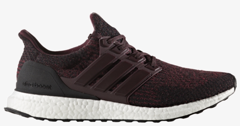Adidas Men's Ultra Boost - Adidas Dark Burgundy Ultra Boost 3.0, transparent png download