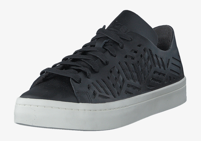 Adidas Originals Courtvantage Cutout W Core Black/core - Adidas Courtvantage Cutout W Core Black/ Core Black/, transparent png download