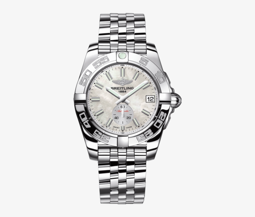 Breitling Galactic 36mm Stainless Steel - White Gold Sky Dweller Ivory, transparent png download