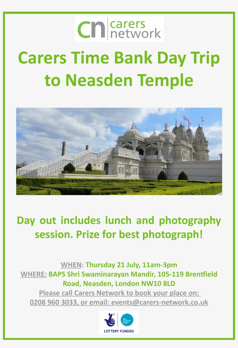 Neasden Temple Day Trip - Baps Shri Swaminarayan Mandir London, transparent png download