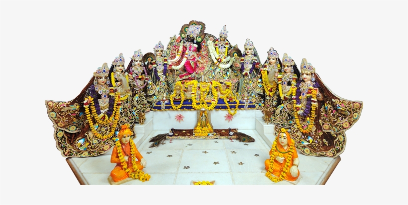 Deitydarshan1 - Ashta Sakhi Mandir, transparent png download