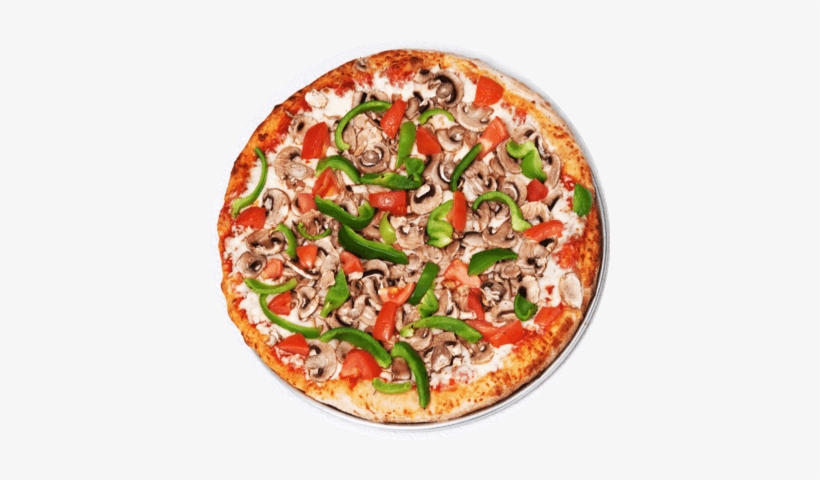 A Pizza With Mushroom, Green Peppers, & Tomatoes - Jumia Food, transparent png download