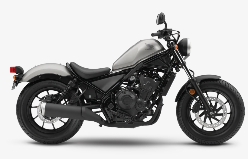 Rebel 500 13098 1098matte Armored Silver Front - Moto Guzzi V9 Bobber, transparent png download