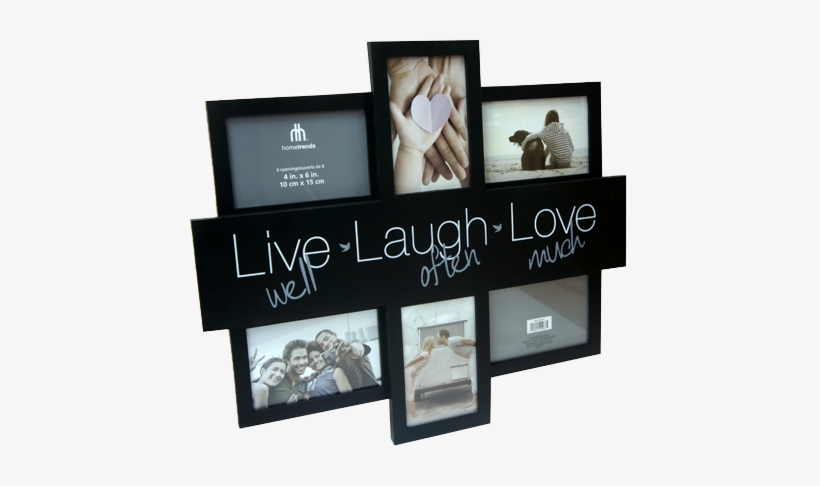 Live Laugh Love - Live Love Laugh Collage Photo Frame, transparent png download
