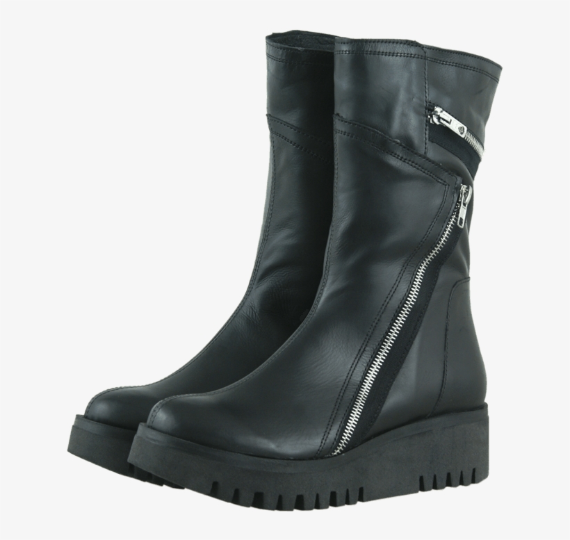 Black Womens Boots Png Clip Art - Women's Shoes Png, transparent png download