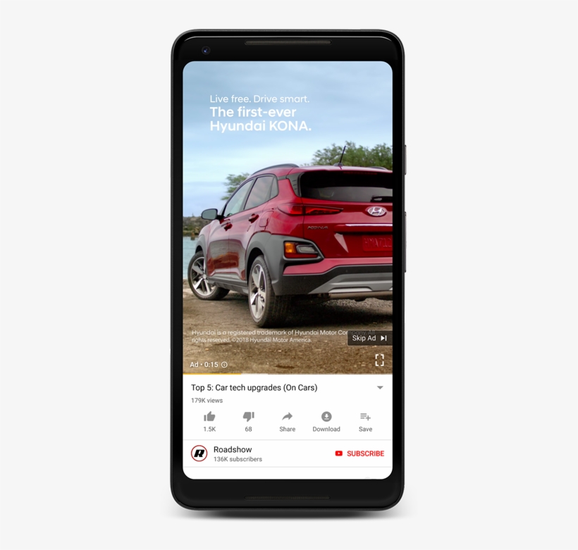 Youtube Vertical Ad - Youtube Vertical Video Ads, transparent png download