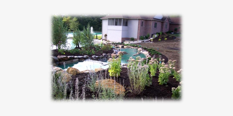 Seamless Landscape Integration - Pond, transparent png download
