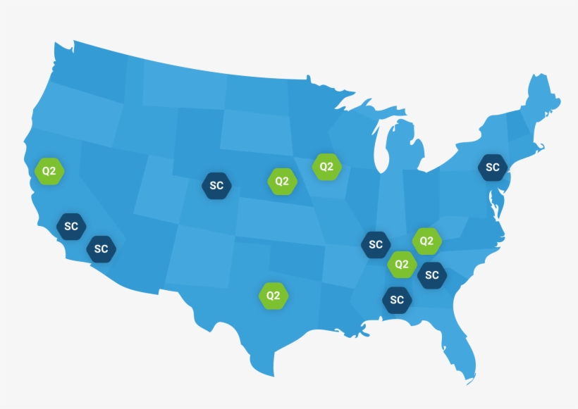 Map Background Layer - Us Map Simple Vector, transparent png download