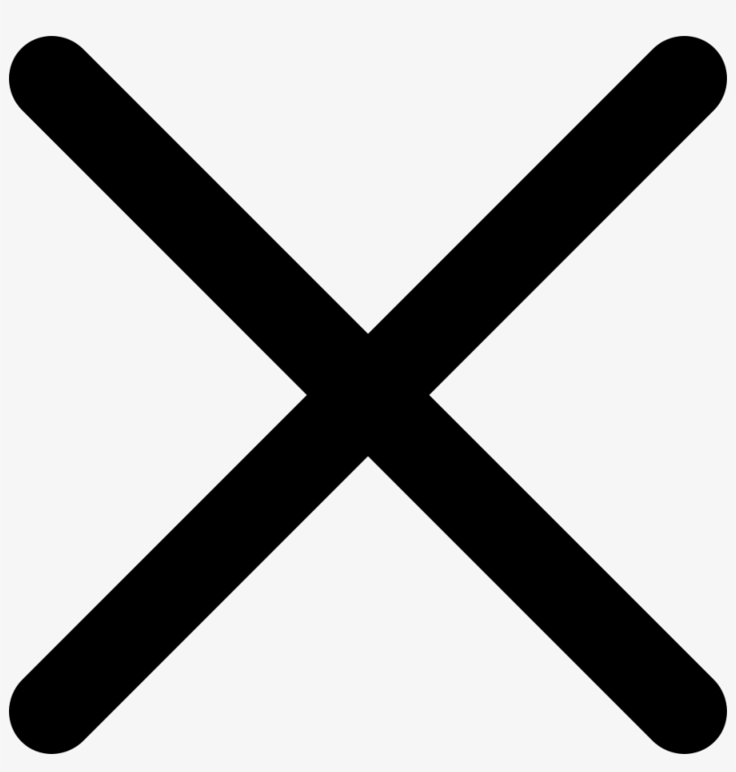 Delete Button Nor - White Cross Icon Png, transparent png download