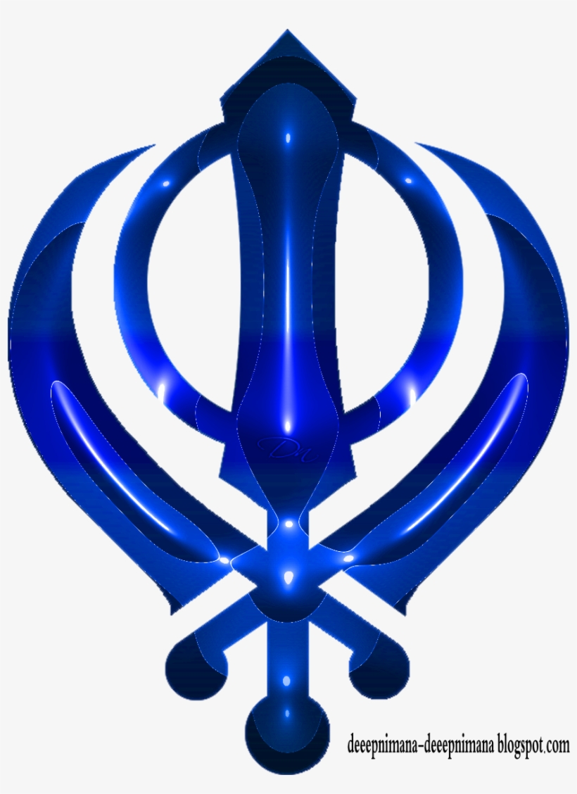 Khanda - Religion Sikhism, transparent png download