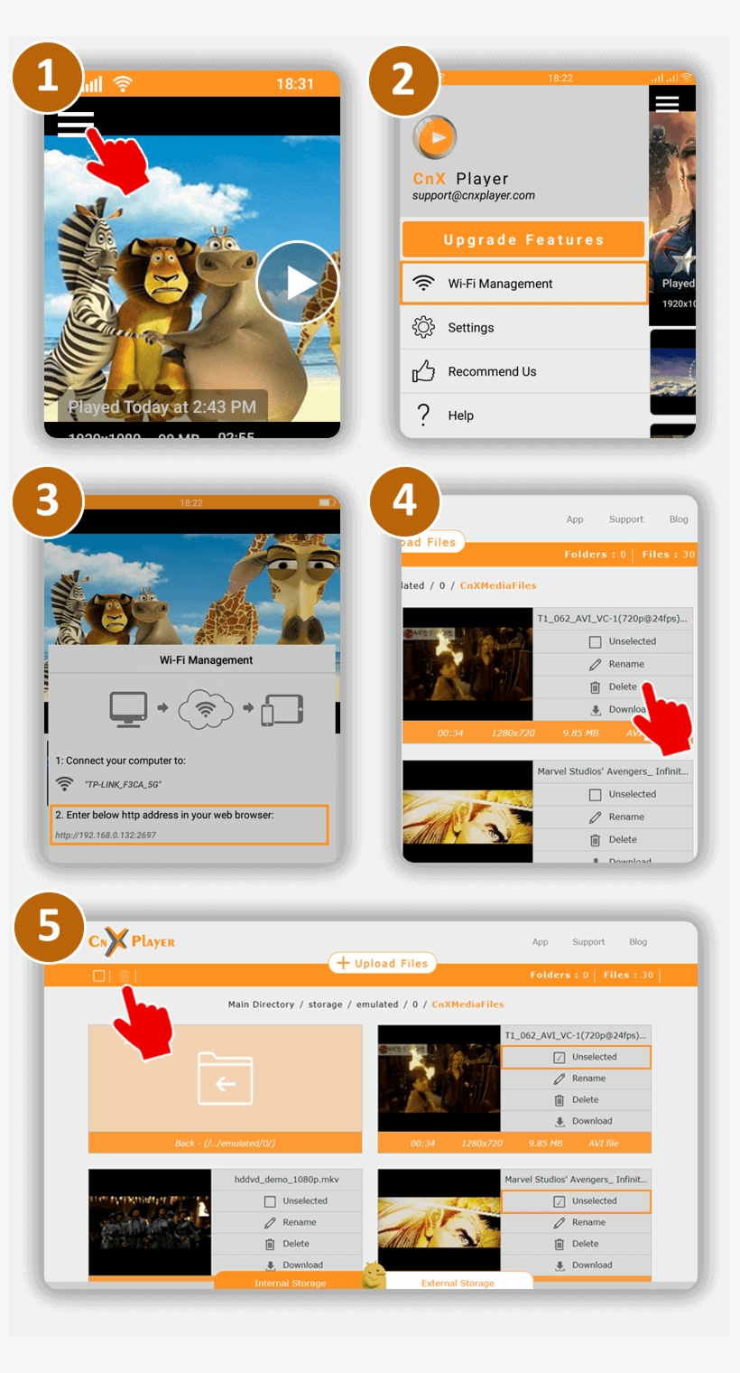 Multiple Delete - Madagascar 2, transparent png download
